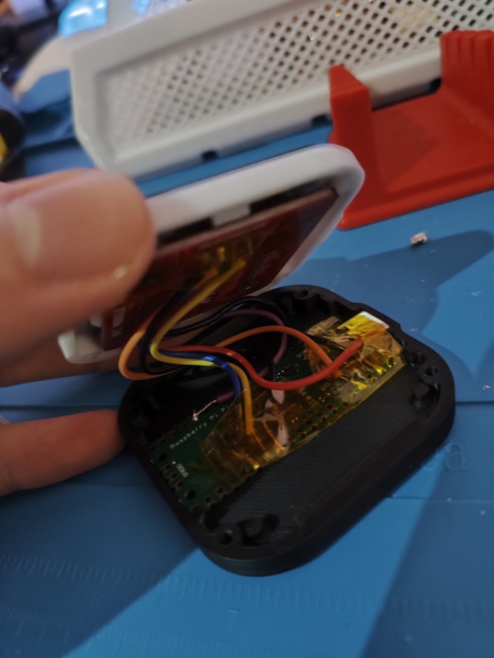 Assembling the case